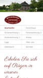 Mobile Screenshot of gutsscheune-ruegen.de
